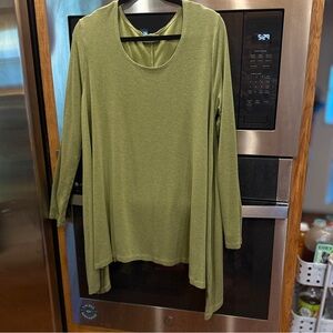 bryn Walker Sage Green‎ Asymmetrical Tunic